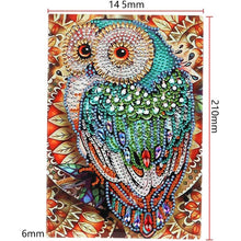 Laden Sie das Bild in den Galerie-Viewer, Notizbuch Diamond Painting - Eule