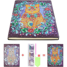 Laden Sie das Bild in den Galerie-Viewer, Notizbuch Diamond Painting Katze
