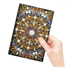 Laden Sie das Bild in den Galerie-Viewer, Notizbuch Diamond Painting Design Mandala