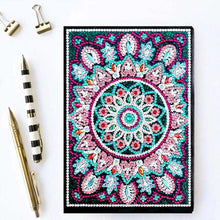 Laden Sie das Bild in den Galerie-Viewer, Notizbuch Diamond Painting - Mandala