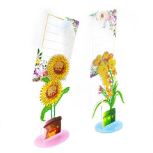 Laden Sie das Bild in den Galerie-Viewer, Notizhalter Diamond Painting Blumen 2 Stück
