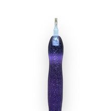 Laden Sie das Bild in den Galerie-Viewer, Premium-Stift Diamond Painting Ergonomisch Glitzer Violett 5 Varianten
