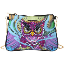 Laden Sie das Bild in den Galerie-Viewer, Tasche Diamond Painting mit Eule