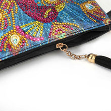 Laden Sie das Bild in den Galerie-Viewer, Tasche Diamond Painting Pfau Rot
