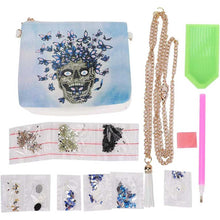 Laden Sie das Bild in den Galerie-Viewer, Tasche Diamond Painting Totenkopf