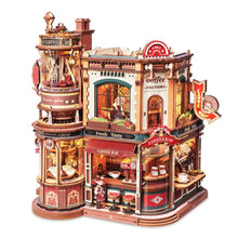 Laden Sie das Bild in den Galerie-Viewer, 3D Puzzle - Traumhafte Kaffeefabrik
