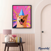 Laden Sie das Bild in den Galerie-Viewer, Malen nach Zahlen – Lächelnder Hund