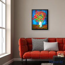 Laden Sie das Bild in den Galerie-Viewer, Malen nach Zahlen – Vase mit rotem Klatschmohn – Van Gogh