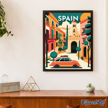 Laden Sie das Bild in den Galerie-Viewer, Diamond Painting – Reiseplakat Sevilla