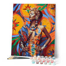 Laden Sie das Bild in den Galerie-Viewer, Traditionelle afrikanische Frau