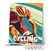 Laden Sie das Bild in den Galerie-Viewer, Sportposter Radfahren