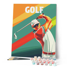 Laden Sie das Bild in den Galerie-Viewer, Sportposter Golf
