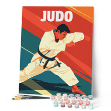 Laden Sie das Bild in den Galerie-Viewer, Sportposter Judo