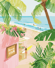 Laden Sie das Bild in den Galerie-Viewer, Malen nach Zahlen Figured'Art – Strandclub