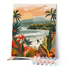 Laden Sie das Bild in den Galerie-Viewer, Tropischer Strand