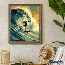 Laden Sie das Bild in den Galerie-Viewer, Professioneller Surfer
