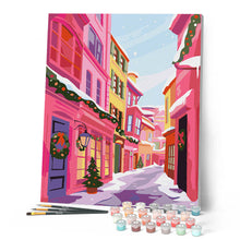 Laden Sie das Bild in den Galerie-Viewer, Rosa Weihnachtsgasse