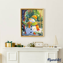 Laden Sie das Bild in den Galerie-Viewer, Fröhlicher Schneemann