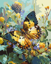 Laden Sie das Bild in den Galerie-Viewer, Malen nach Zahlen Figured'Art – Janetta Forester Schmetterling