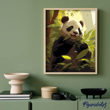 Laden Sie das Bild in den Galerie-Viewer, Knabbernder Panda
