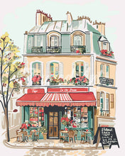 Laden Sie das Bild in den Galerie-Viewer, Malen nach Zahlen Figured'Art – Café La Vie Douce