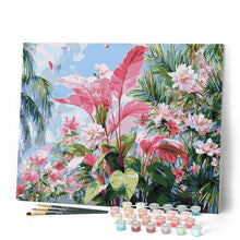 Laden Sie das Bild in den Galerie-Viewer, Tropische rosa Blüte