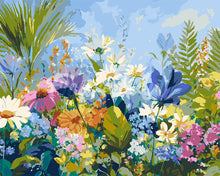 Laden Sie das Bild in den Galerie-Viewer, Malen nach Zahlen Figured'Art – Bunte Blumenwiese