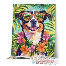 Laden Sie das Bild in den Galerie-Viewer, Hund im Urlaub