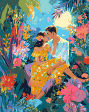 Laden Sie das Bild in den Galerie-Viewer, Malen nach Zahlen Figured'Art – Tropische Romantik