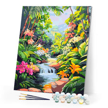 Laden Sie das Bild in den Galerie-Viewer, Tropischer Wasserfall