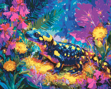 Laden Sie das Bild in den Galerie-Viewer, Malen nach Zahlen Figured'Art – Gepunkteter Salamander
