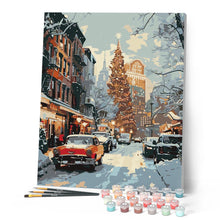 Laden Sie das Bild in den Galerie-Viewer, New Yorker Winterstraße