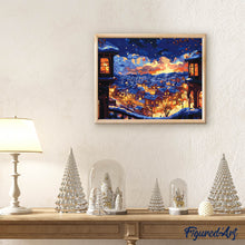 Laden Sie das Bild in den Galerie-Viewer, Leuchtende Winternacht