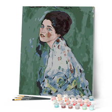 Laden Sie das Bild in den Galerie-Viewer, Porträt einer Dame - Klimt