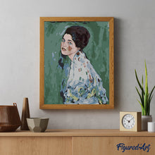 Laden Sie das Bild in den Galerie-Viewer, Porträt einer Dame - Klimt