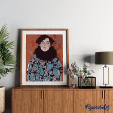Laden Sie das Bild in den Galerie-Viewer, Porträt von Johanna Staude - Klimt