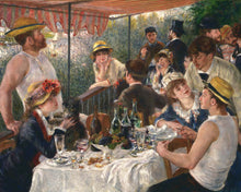 Laden Sie das Bild in den Galerie-Viewer, Malen nach Zahlen Figured'Art – Frühstück der Ruderer - Renoir