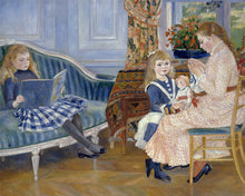 Laden Sie das Bild in den Galerie-Viewer, Malen nach Zahlen Figured'Art – Nachmittag der Kinder in Wargemont - Renoir