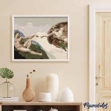 Laden Sie das Bild in den Galerie-Viewer, Die Erschaffung Adams - Michelangelo