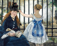 Laden Sie das Bild in den Galerie-Viewer, Malen nach Zahlen Figured'Art – Die Eisenbahn - Manet