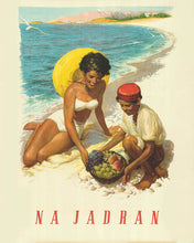 Laden Sie das Bild in den Galerie-Viewer, Malen nach Zahlen Figured'Art – Vintage-Poster der jugoslawischen Küste