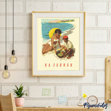 Laden Sie das Bild in den Galerie-Viewer, Vintage-Poster der jugoslawischen Küste