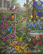 Laden Sie das Bild in den Galerie-Viewer, Malen nach Zahlen Figured'Art – Flügel zwischen den Blüten