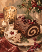 Laden Sie das Bild in den Galerie-Viewer, Malen nach Zahlen Figured'Art – Weihnachtsstollen