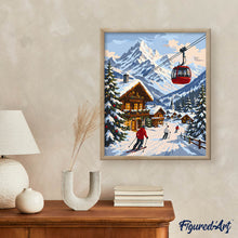 Laden Sie das Bild in den Galerie-Viewer, Winterurlaub in den Alpen