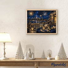 Laden Sie das Bild in den Galerie-Viewer, Funkelnde Weihnachtsnacht