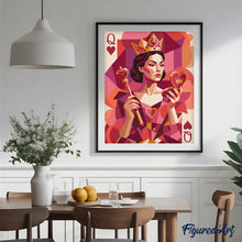 Laden Sie das Bild in den Galerie-Viewer, Herzdame