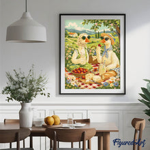Laden Sie das Bild in den Galerie-Viewer, Picknick der Enten