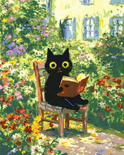 Laden Sie das Bild in den Galerie-Viewer, Malen nach Zahlen Figured'Art – Leser im Monet-Garten