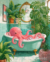 Laden Sie das Bild in den Galerie-Viewer, Malen nach Zahlen Figured'Art – Ruhepause des Oktopus